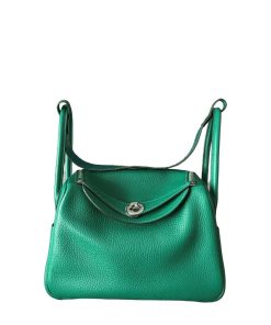 Hermes Lindy 26 Touch Vert Vertigo / Malachite